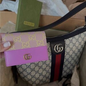 Gucci Beige and Pink Women's wallet